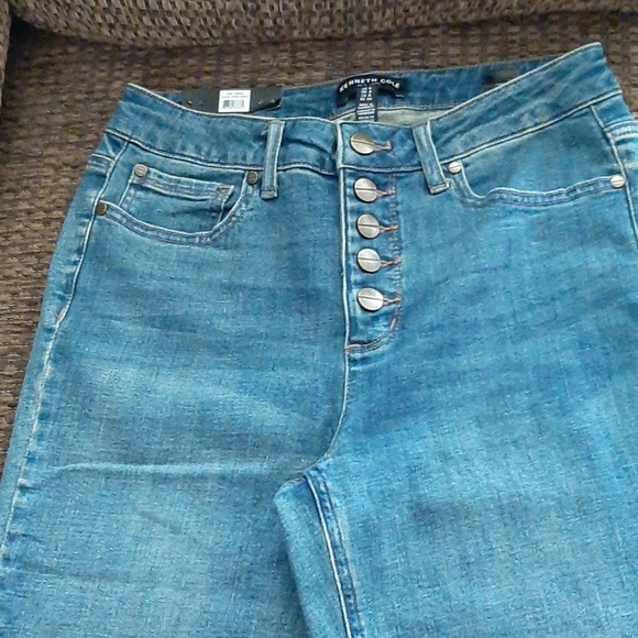 kenneth cole button fly jeans